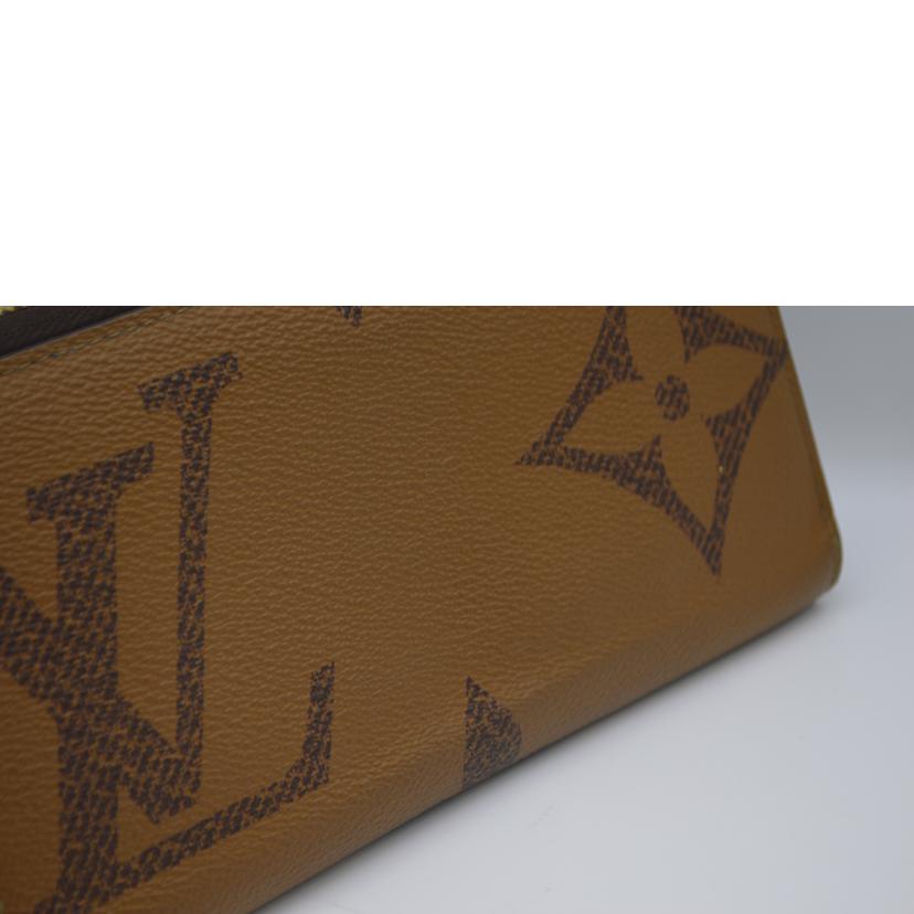 LV ルイヴィトン/ジッピー・ウォレット/モノグラム/ジャイアント/マロン/M69353//RFIDタグ/ABランク/89