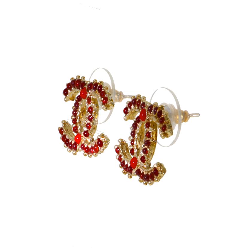 CHANEL シャネル/ココマークピアス//A14*/ABランク/09