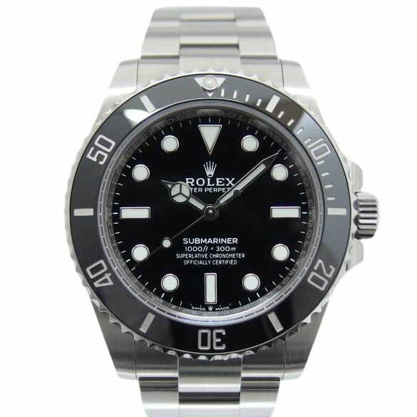 ROLEX ロレックス/サブマリーナ/ノンデイト/ブラック文字盤/自動巻き/124060//80NL3915/Aランク/04