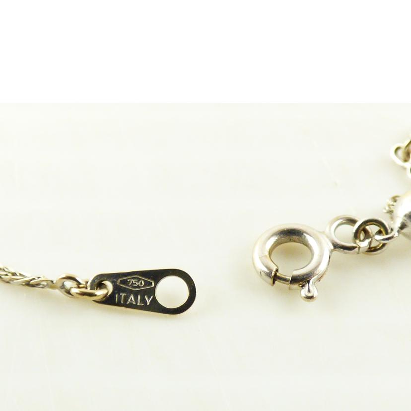 K18WGブラックダイヤネックレス2.352//ABランク/64