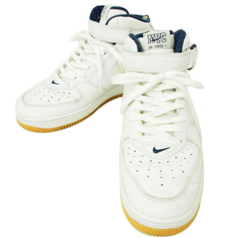 NIKE ナイキ/AIR FORCE 1 MID QS/DH5622-100//Bランク/78