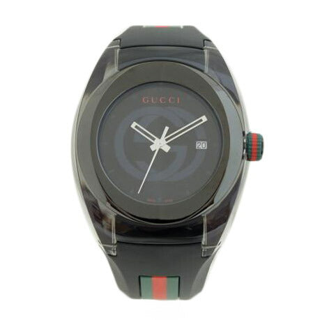 GUCCI グッチ/シンクシェリーライン ラバーウォッチ/クオーツ/137.1//185*****/ABランク/71
