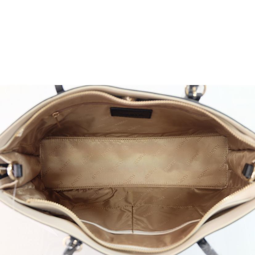 BARCOS バルコス/BARCOS レザー2WAYバッグ 黒//Aランク/71