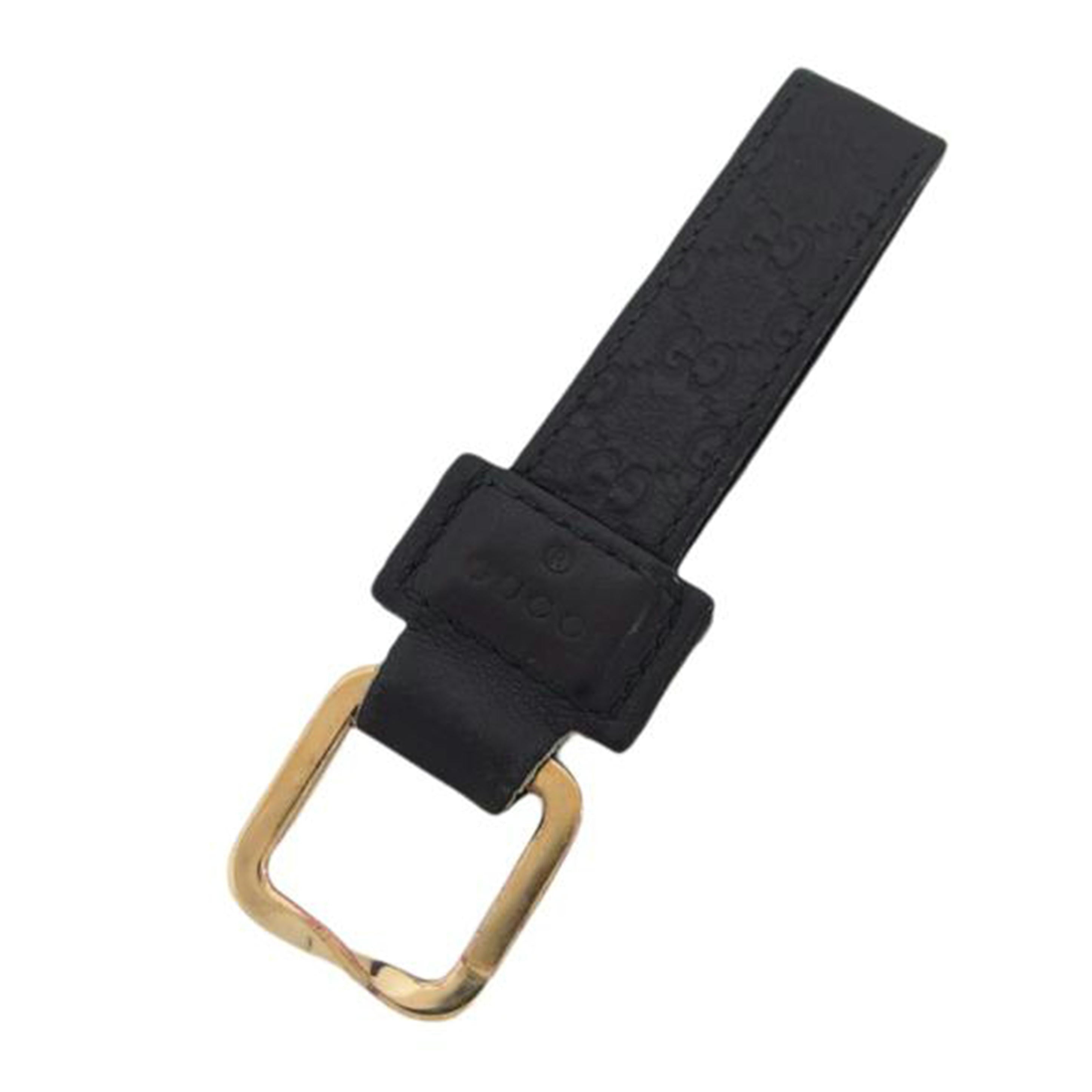 GUCCI グッチ/マイクログッチシマ/キーリング/ブラック/199919//479292/Bランク/04