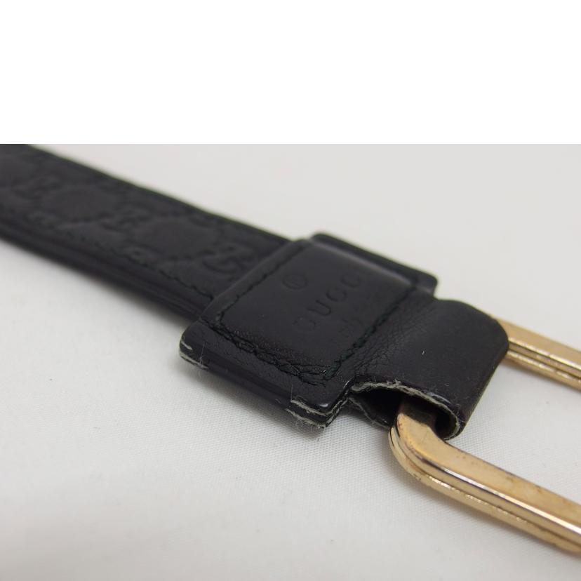 GUCCI グッチ/マイクログッチシマ/キーリング/ブラック/199919//479292/Bランク/04