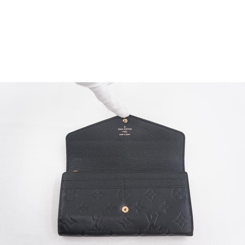 LV ルイヴィトン/ポルトフォイユ・サラ/アンプラント/ノワール/M61182//CA1107/ABランク/67