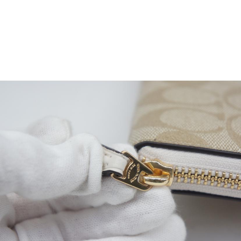 COACH コーチ/シグネチャーラウウンドファスナー財布/F59267//G2181/ABランク/05