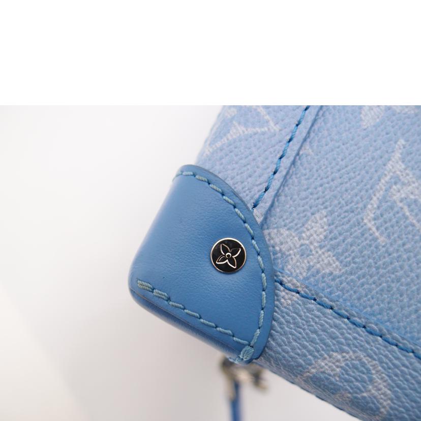 LOUIS VUITTON ルイヴィトン チェーンショルダー 斜め掛け シルバー金具 青/ソフトトランクショルダー/モノグラム・クラウズ/M45430//DU2270/SAランク/69