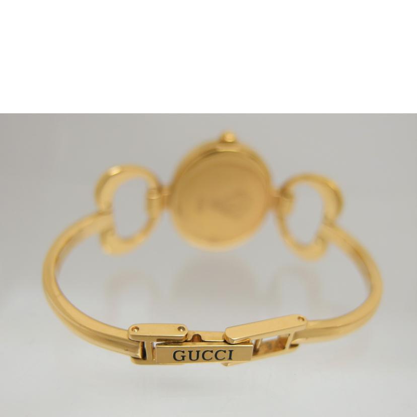 GUCCI グッチ/ブラック文字盤/ハートバングルウォッチ/クォーツ/1600//0000805/ABランク/04