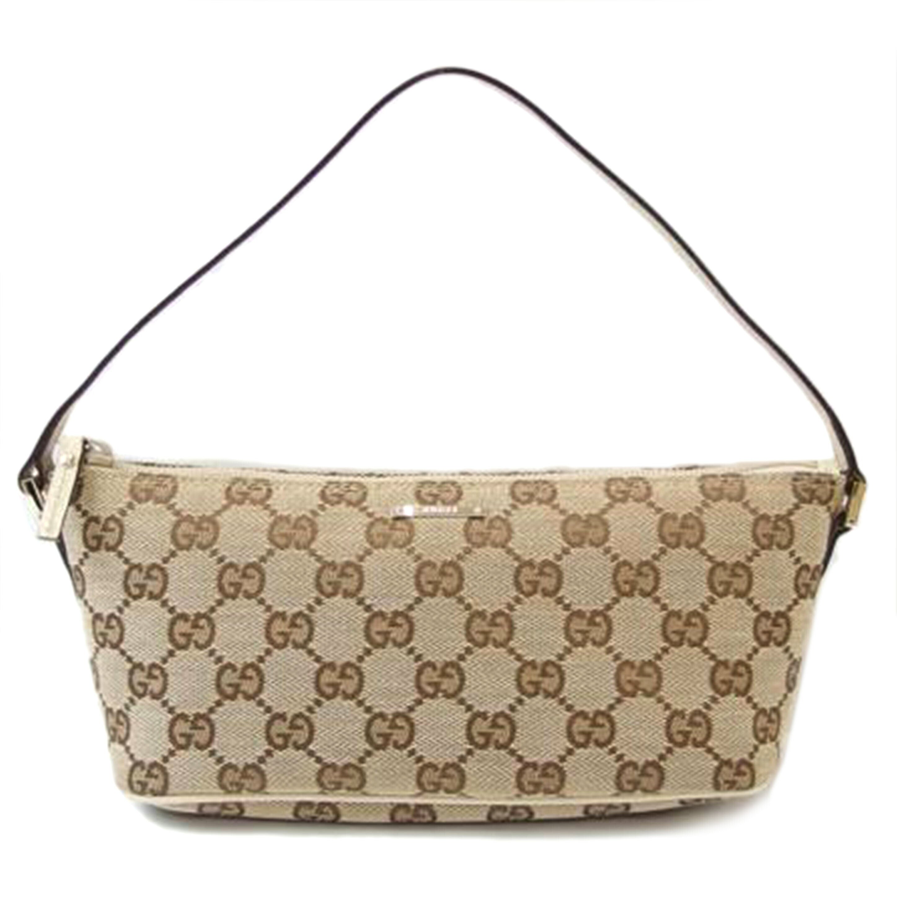 GUCCI/GGキャンバスアスセサリーポーチ/07198//2123/ABランク/83