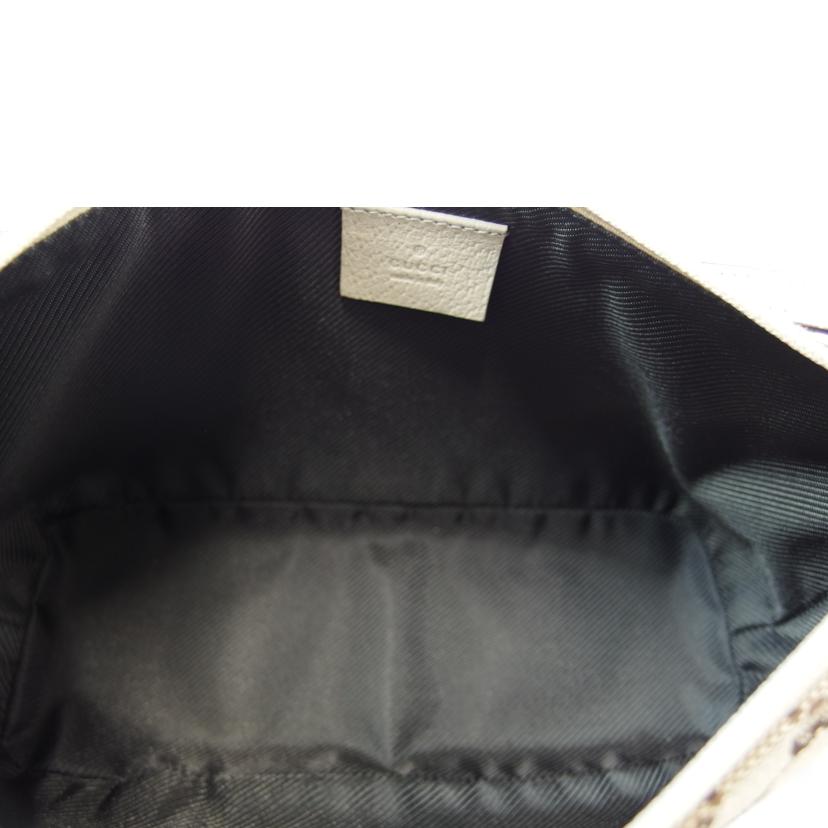 GUCCI/GGキャンバスアスセサリーポーチ/07198//2123/ABランク/83