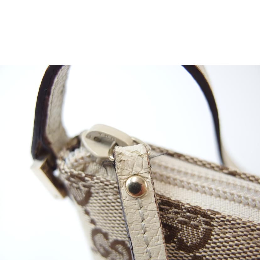 GUCCI/GGキャンバスアスセサリーポーチ/07198//2123/ABランク/83