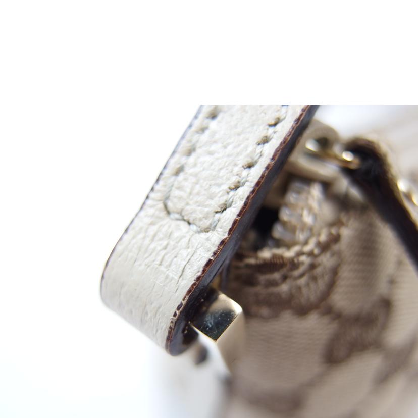 GUCCI/GGキャンバスアスセサリーポーチ/07198//2123/ABランク/83