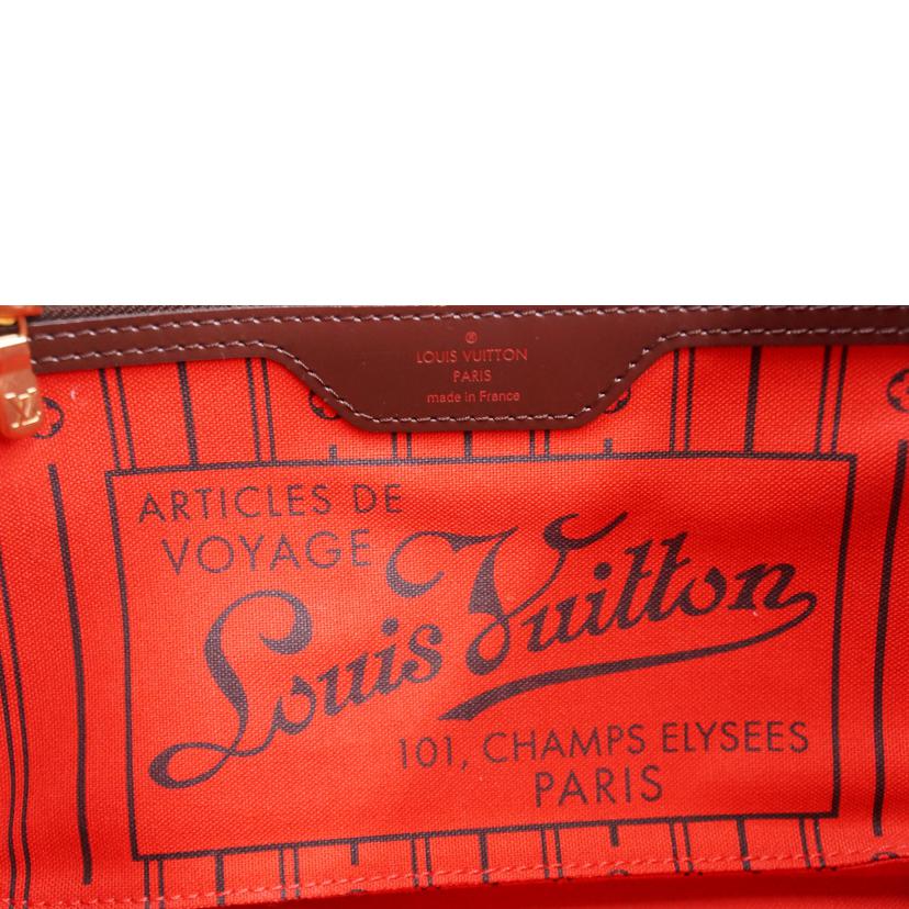 LV ルイヴィトン/ネヴァーフルPM/ダミエ/エベヌ/N51109//VI3161/ABランク/67