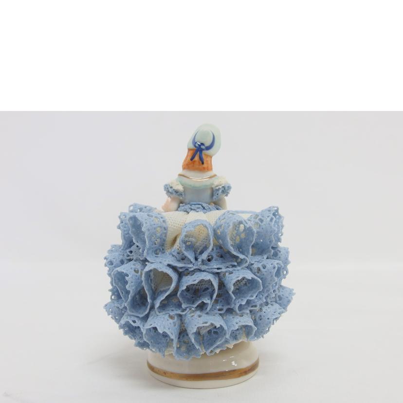 IRISH DRESDEN アイリッシュドレスデン/フィギュリン/sylvia lreland/レースドール/ブルー//Aランク/04