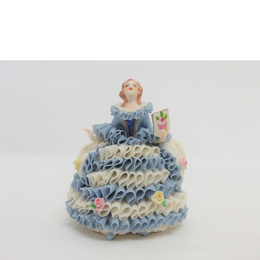 IRISH DRESDEN アイリッシュドレスデン/フィギュリン/elena lreland/レースドール/ブルー//Aランク/04