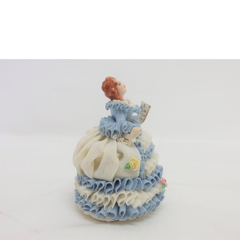 IRISH DRESDEN アイリッシュドレスデン/フィギュリン/elena lreland/レースドール/ブルー//Aランク/04