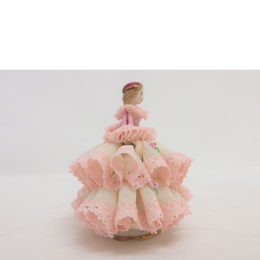 IRISH DRESDEN アイリッシュドレスデン/フィギュリン/pamela lreland/レースドール/ピンク//Aランク/04