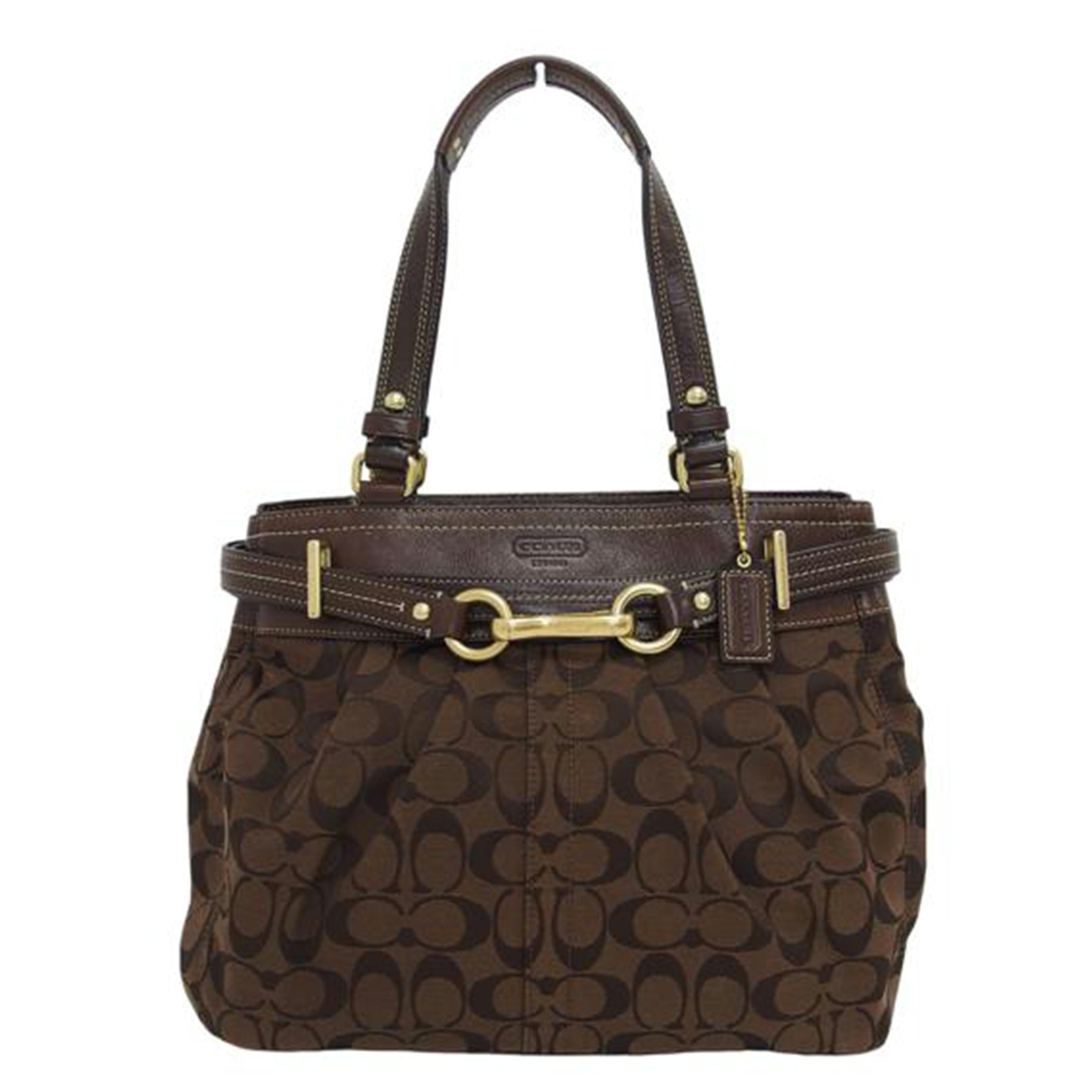 COACH コーチ ハンドバッグ/シグネチャー/トートバッグ/ブラウン/F15672//H10**/ABランク/04