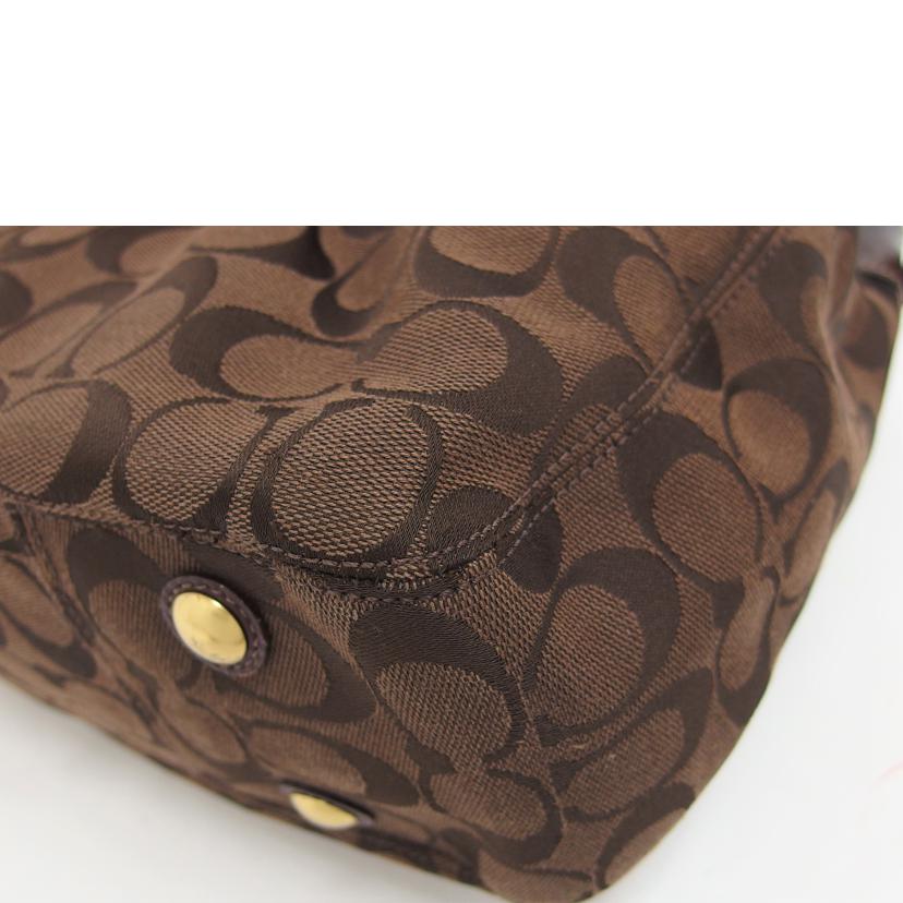 COACH コーチ ハンドバッグ/シグネチャー/トートバッグ/ブラウン/F15672//H10**/ABランク/04