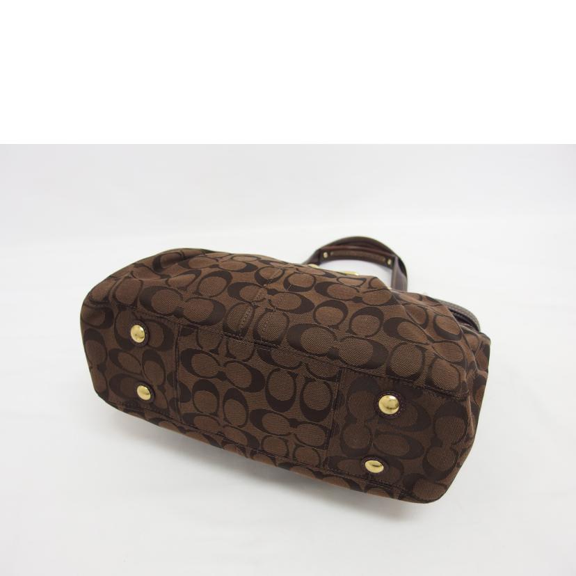 COACH コーチ ハンドバッグ/シグネチャー/トートバッグ/ブラウン/F15672//H10**/ABランク/04