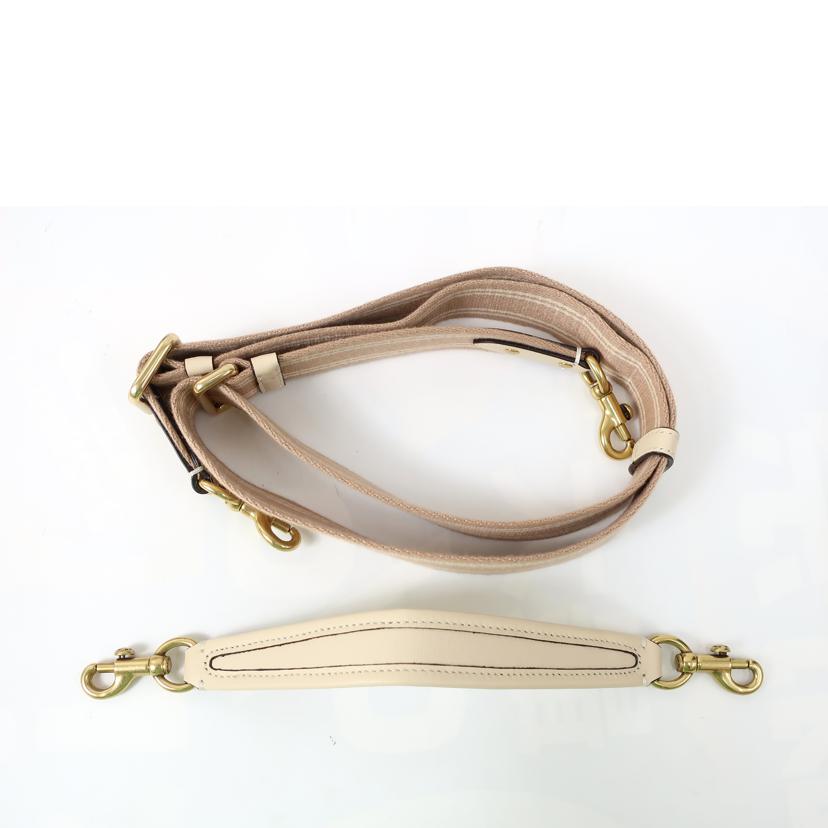 COACH コーチ/フィールドバケットバッグ シグネチャー2WAY 巾着バッグ ライトベージュ クリーム系/C3853//L21**/Aランク/65