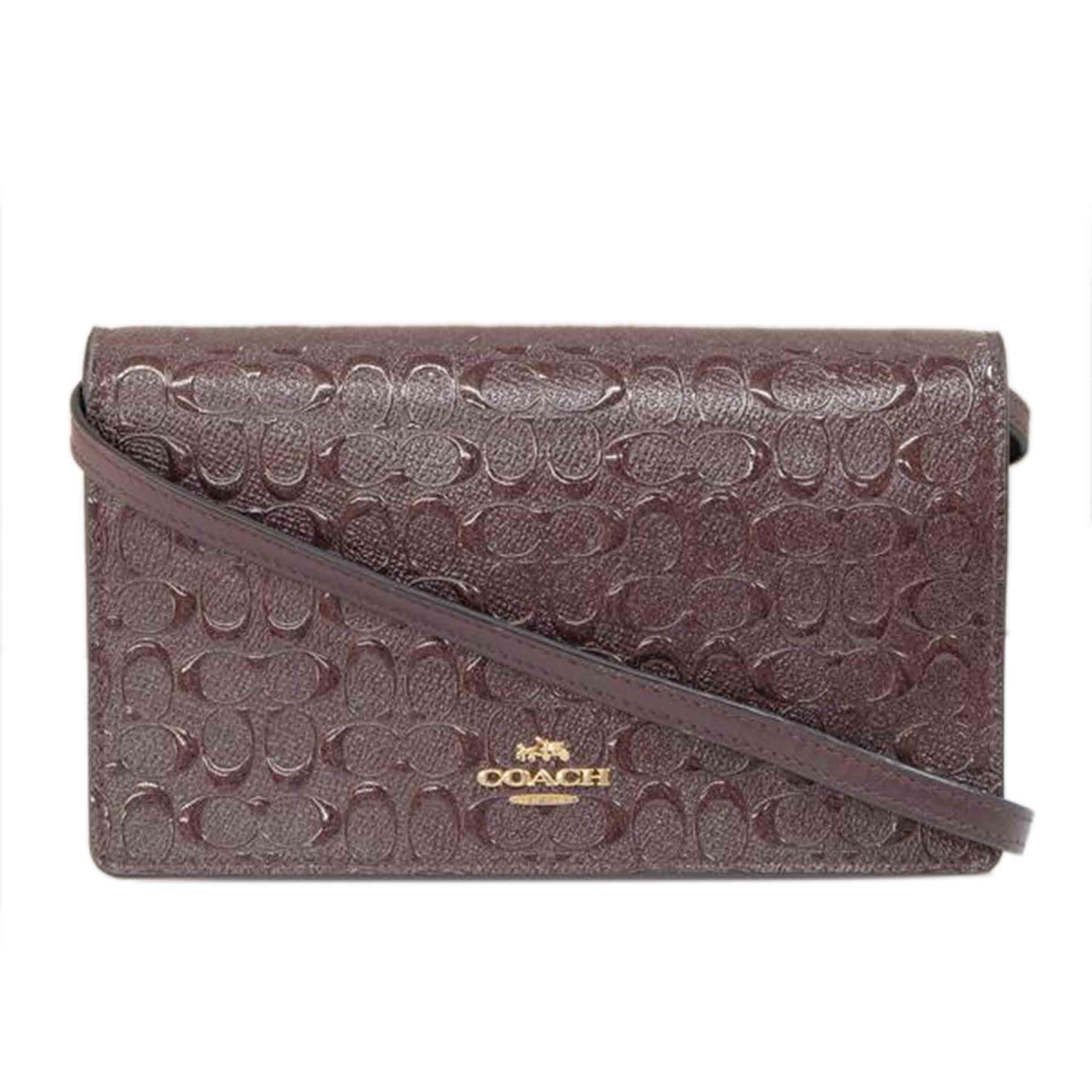 COACH コーチ/デボスドシグネチャーパテントクロスボディ/F15620//G17**/Bランク/71