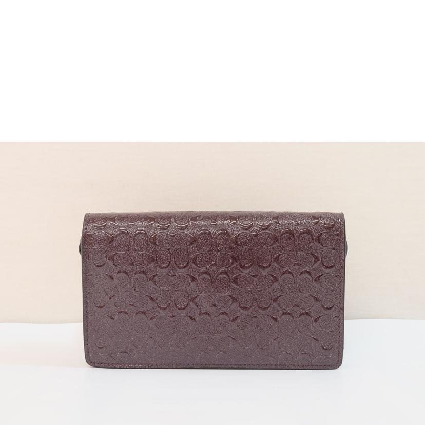 COACH コーチ/デボスドシグネチャーパテントクロスボディ/F15620//G17**/Bランク/71