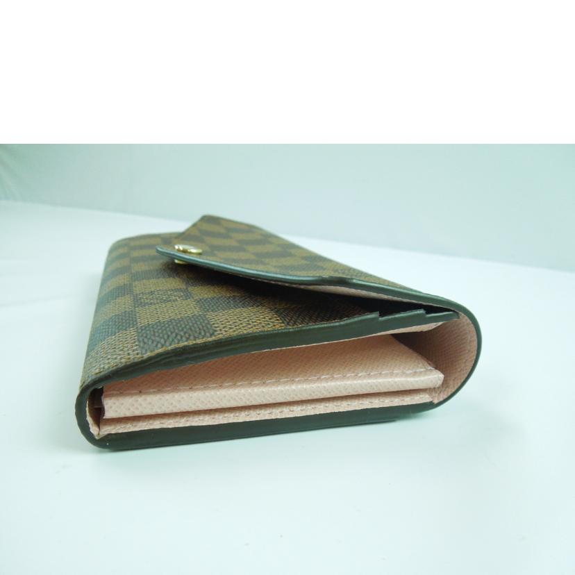 LV ルイ・ヴィトン/ポルトフォイユ・サラ/ダミエ/ローズ・バレリーヌ/N60114//CA4108/SAランク/83