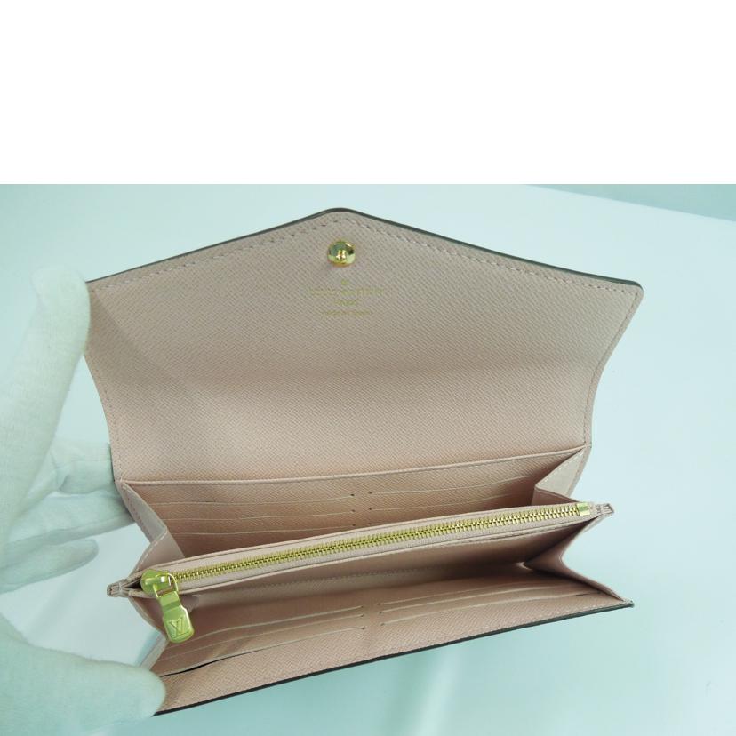 LV ルイ・ヴィトン/ポルトフォイユ・サラ/ダミエ/ローズ・バレリーヌ/N60114//CA4108/SAランク/83