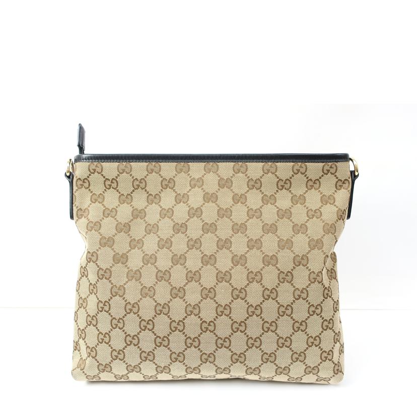 GUCCI グッチ/GGキャンバスシェリーライン/ショルダーバッグ 肩掛け ブラック/388926//ABランク/65