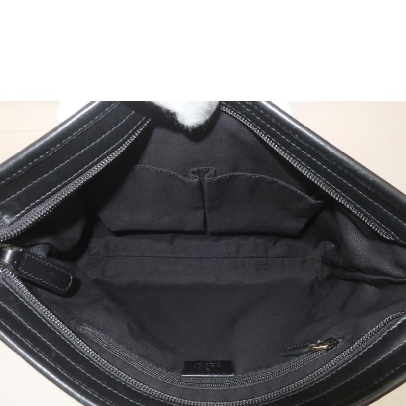 GUCCI グッチ/GGキャンバスシェリーライン/ショルダーバッグ 肩掛け ブラック/388926//ABランク/65