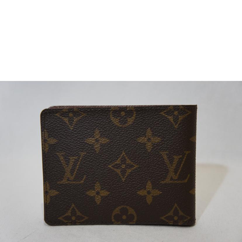 LOUIS VUITTON ルイ・ヴィトン/ポルトフォイユ・ミュルティプル/モノグラム/M60895//RA0091/Aランク/94