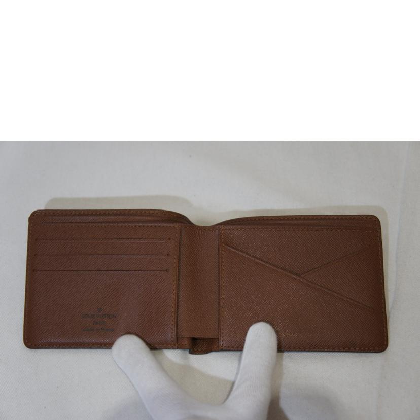 LOUIS VUITTON ルイ・ヴィトン/ポルトフォイユ・ミュルティプル/モノグラム/M60895//RA0091/Aランク/94