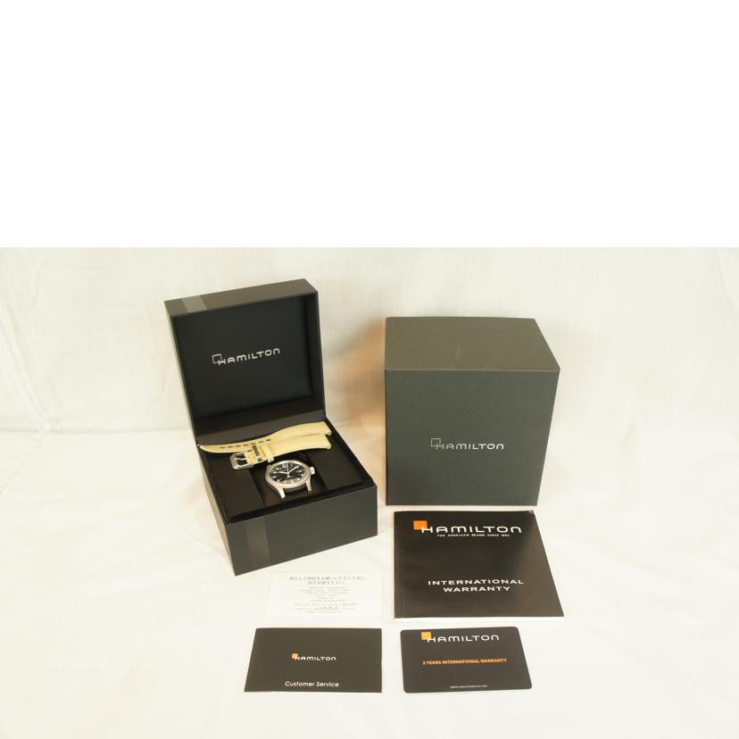 HAMILTON ハミルトン/カーキメカニカル/手巻/H694190//Aランク/93