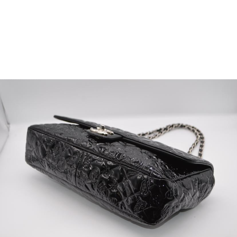 CHANEL シャネル/マトラッセアイコンラインWフラップチェーンショルダー//14080356/Aランク/89