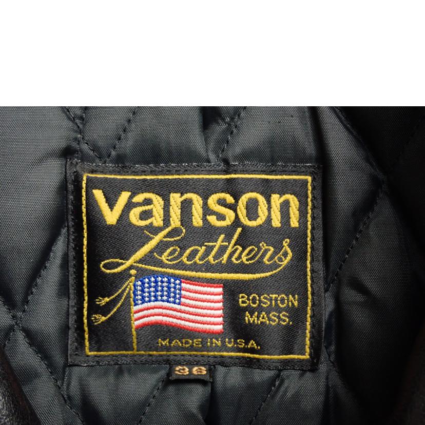 バンソン vanson/★ライダースJKT vansonW//サイズ36/Cランク/62