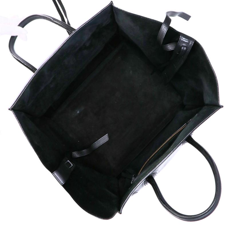 CELINE セリーヌ バッグ ハンドバッグ トートバッグ レザー レディース ブラック/ラゲージファントム/ブラック//1121/Bランク/75