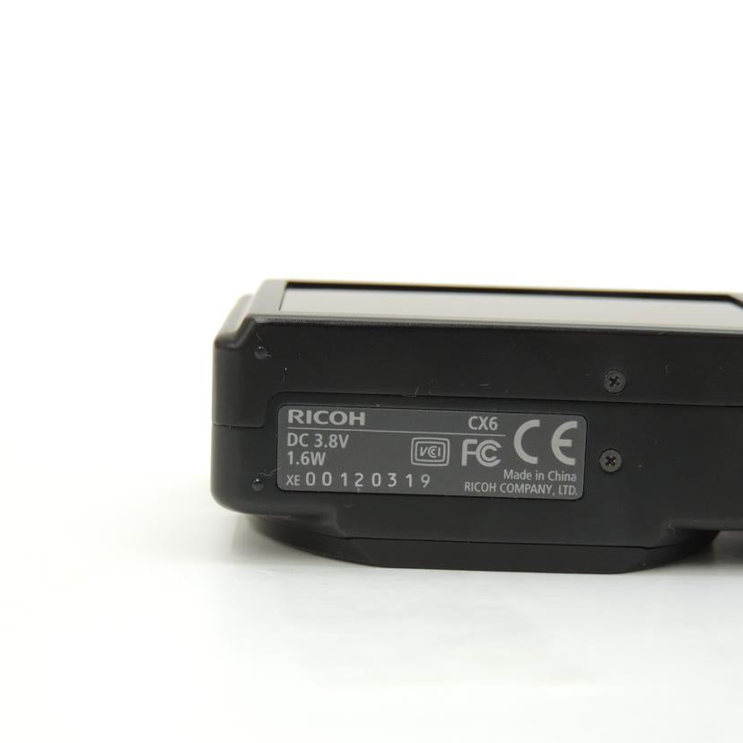 RICOH リコー/デジタルカメラ/CX6//00120319/Aランク/69