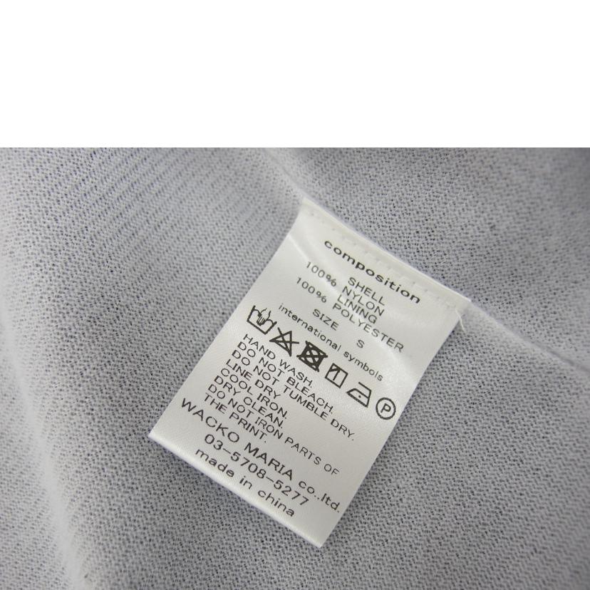 WACKO MARIA ワコマリア/ネックフェイス/ナイロンジャケット/バックプリント/PARADISETOKYO-ANV02-BL01//Aランク/04