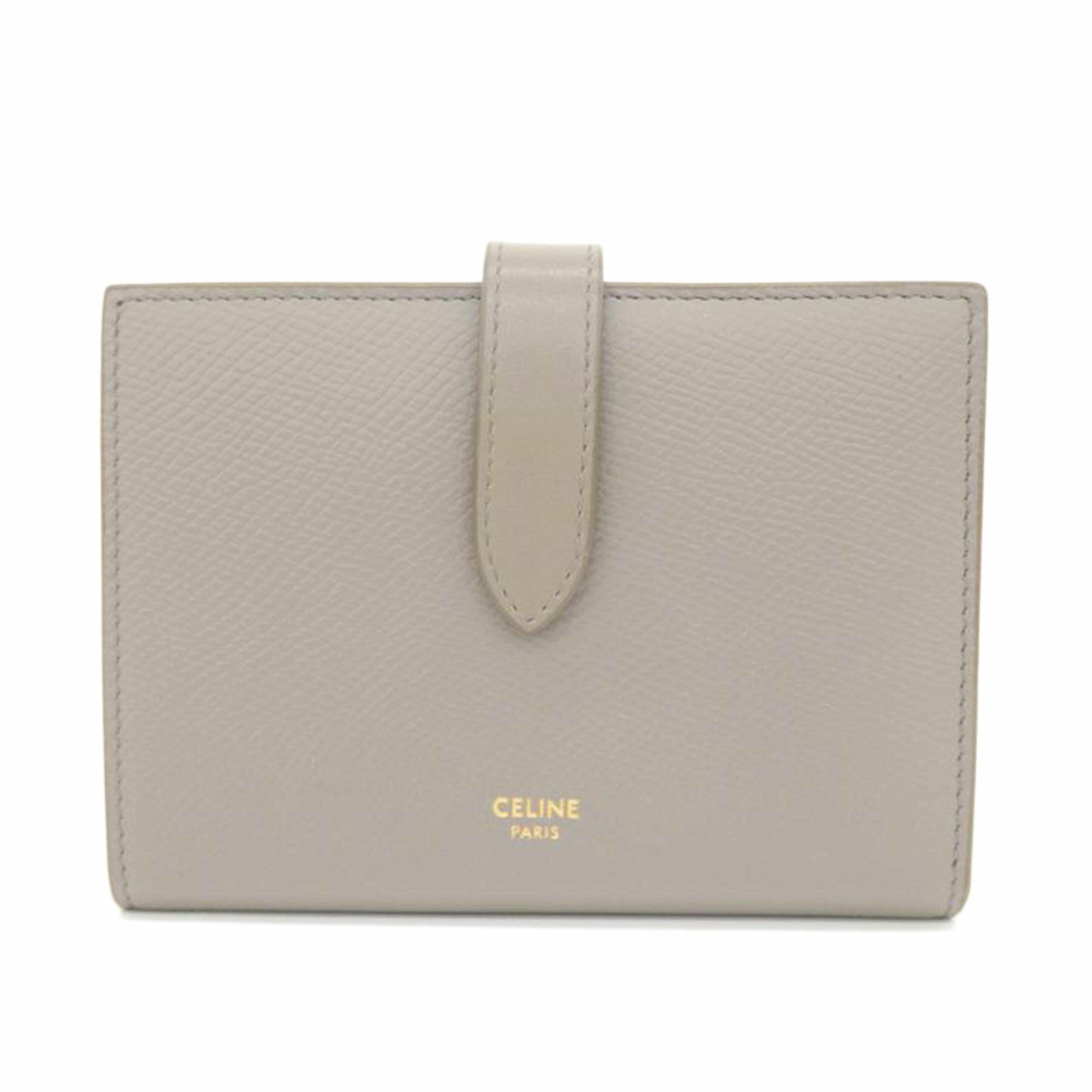 CELINE セリーヌ/ミディアムストラップウォレット/10B64 3BFP 10BL//S-PB-4119/ABランク/75
