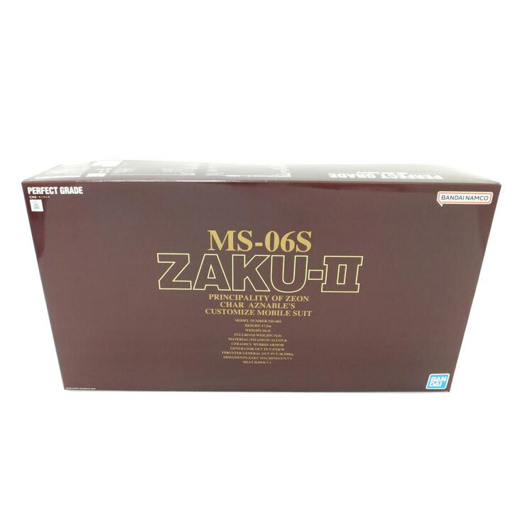 BANDAI バンダイ/1/60 PG MS-06S シャア専用ザクII 「機動戦士ガンダム」/MS-06S//SAランク/88