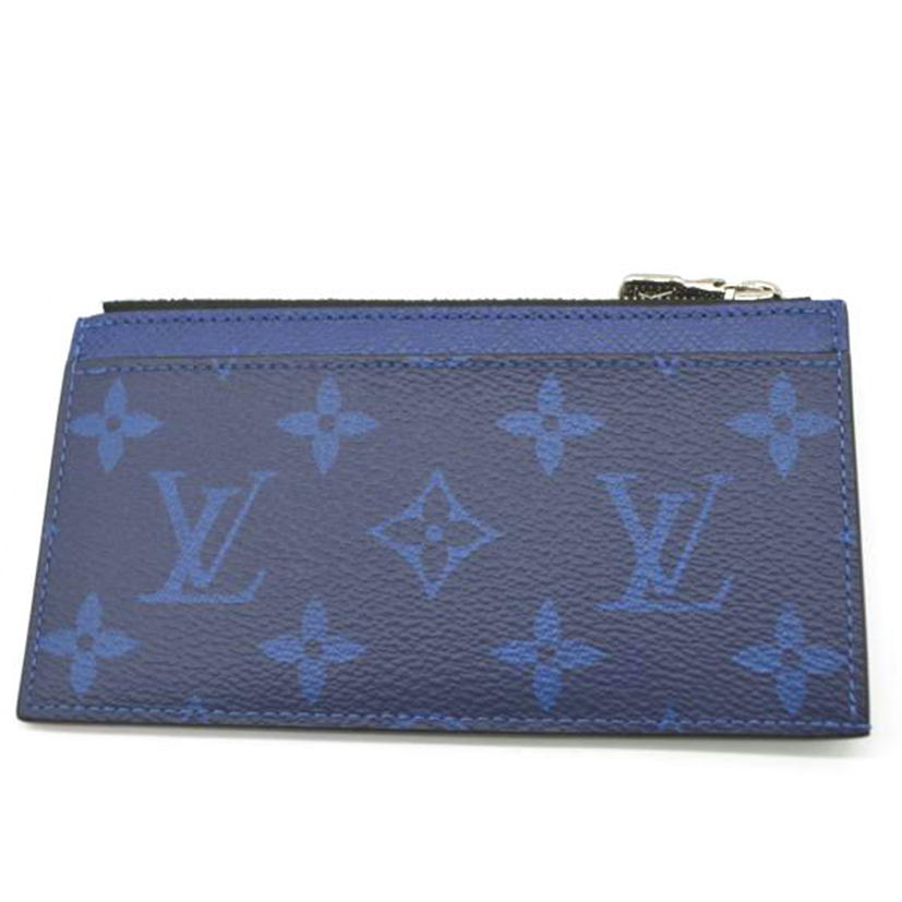 LV ルイヴィトン/コインカード・ホルダー/モノグラム/コバルト/M30270//RFIDタグ/SAランク/89