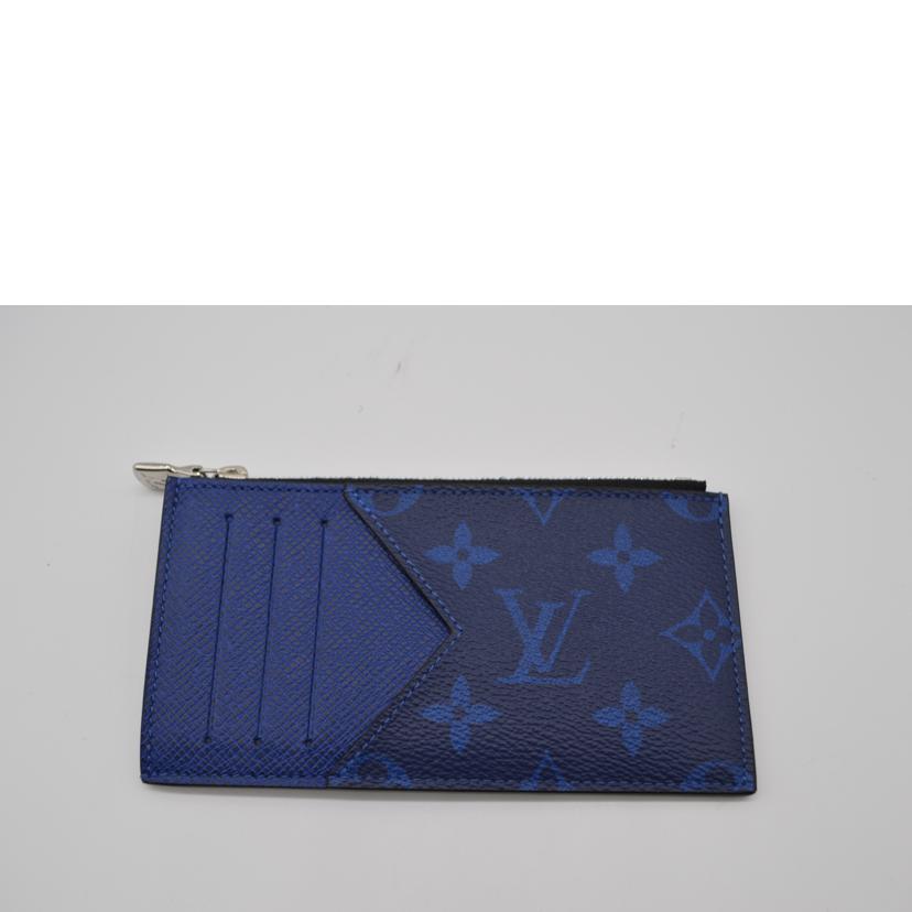 LV ルイヴィトン/コインカード・ホルダー/モノグラム/コバルト/M30270//RFIDタグ/SAランク/89