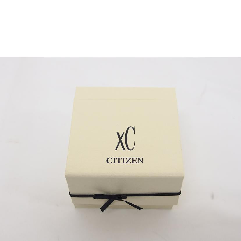 CITIZEN シチズン/XC/ハッピーフライト1Pダイヤ/エコドライブ/電波ソーラー/H246-T024726//9N1050287/Aランク/04