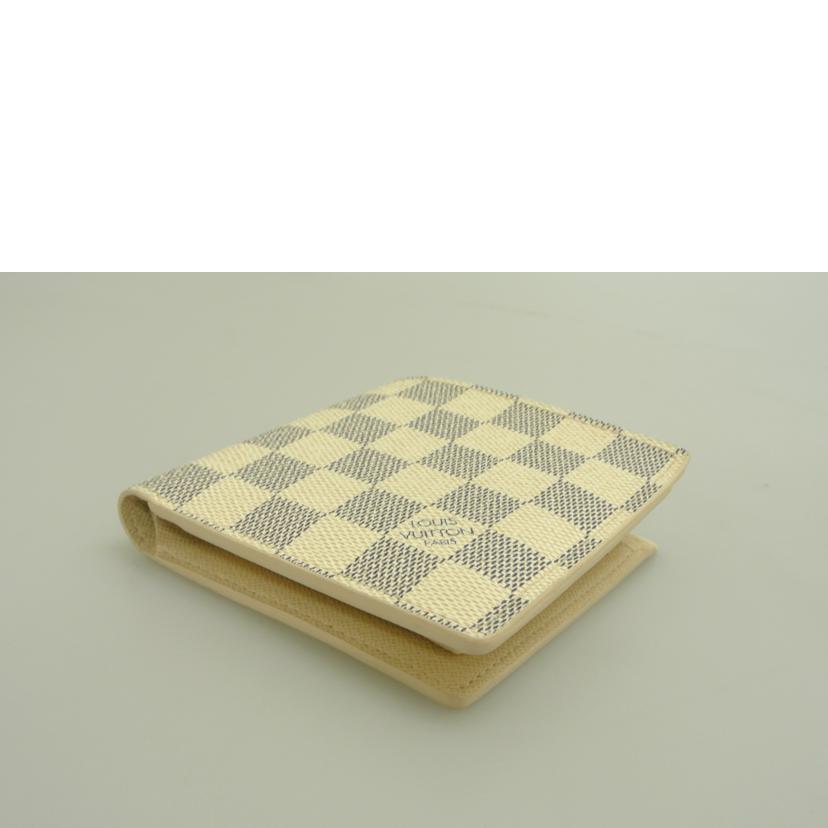 LV ルイヴィトン/ポルトフォイユマルコNM アズール/N60018//CA0048/ABランク/87