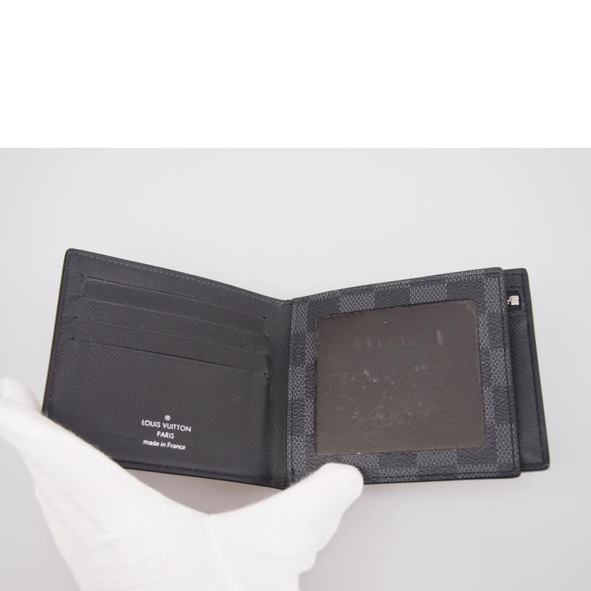 LV ルイ・ヴィトン/ポルトフォイユ・アメリゴNM/ダミエ/グラフィット/N60053//RA1200/ABランク/76