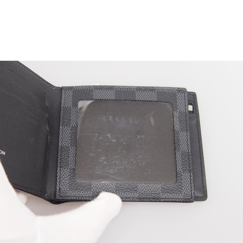 LV ルイ・ヴィトン/ポルトフォイユ・アメリゴNM/ダミエ/グラフィット/N60053//RA1200/ABランク/76