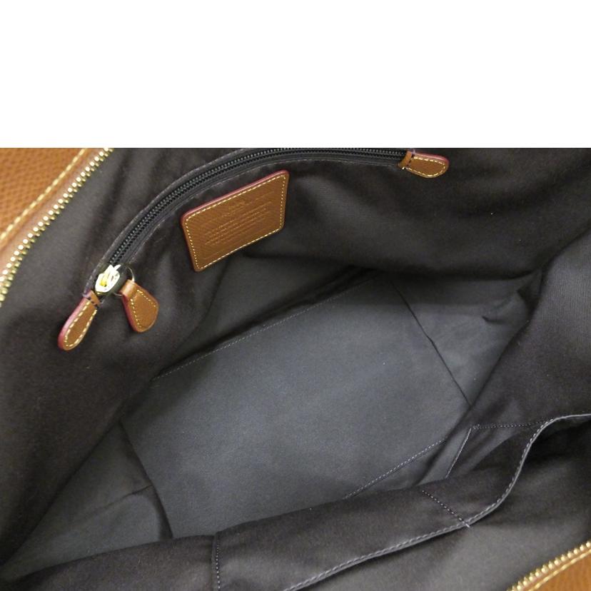 COACH COACH/シグネチャー レザートートバッグ/F34104//M1532/Aランク/88