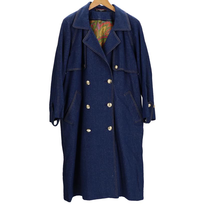 レオナール ロングコート 美品】レオナール ロングコート カシミヤ